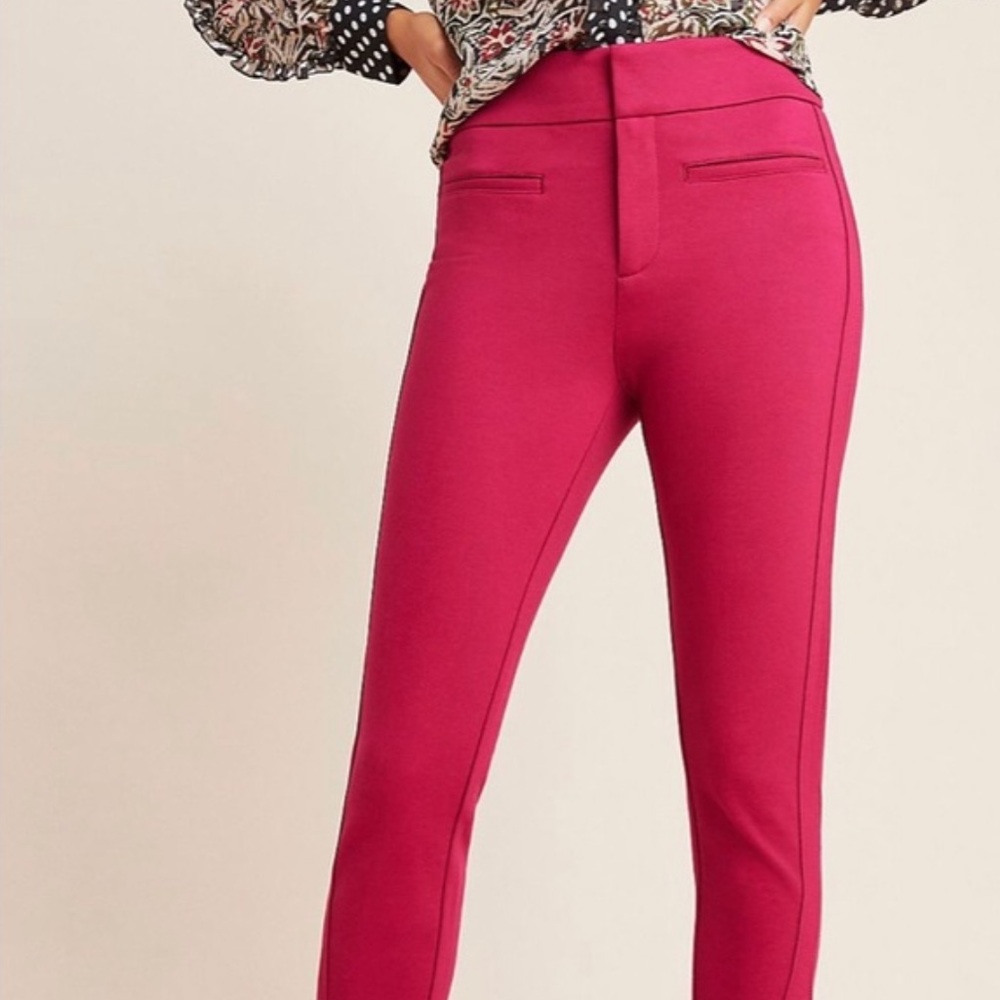Anthropologie Ultra High-Rise Knit Skinny Pants